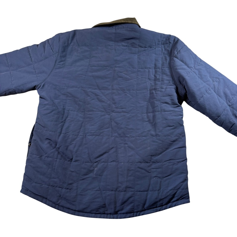 Patagonia Islay Quilted Jacket Mens L Sherpa Lined Corduroy Collar Isthmus Read - Picture 4 of 9
